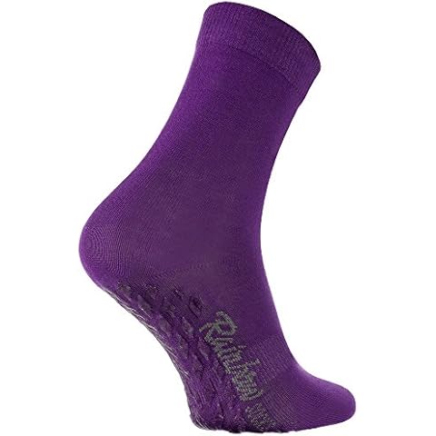 Rainbow Socks Colourful Non-Slip Grip Socks Cover
