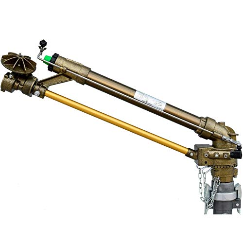 RIEGOPRO Cañón de Riego RP50T | 2" Hembra | Circular y Sectorial | Alcance 24m - 50m | Juego de Toberas Incluido | Uso Agrícola y Deportivo