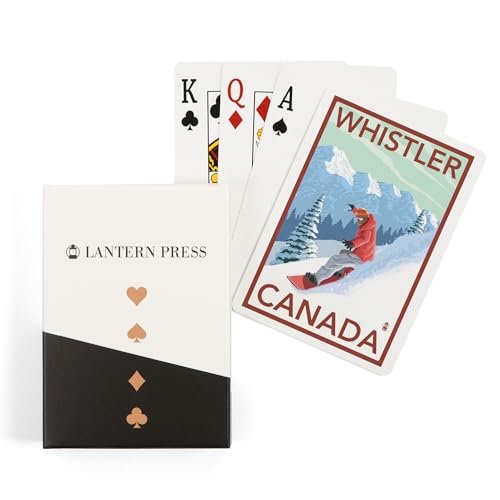 Baraja de 52 cartas Póker Whistler, Canadá