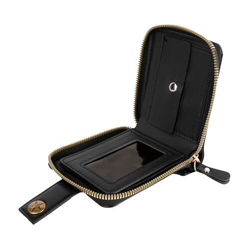 Leather Wallet - Men's Wallet with ID Window and Coin Pocket, Vintage Double Fold2