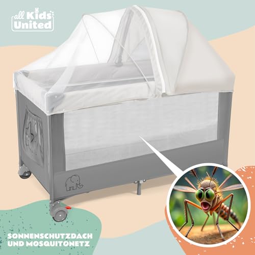 all Kids United® Baby Reisebett - 3-in-1 Reise-Kinderbett – Ansicht 5