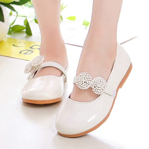 Girl's Mary Jane School Uniform Shoes Toddler Little Kid Dress Shoes Girl Ballet Flats Flower Girl Shoes Church Shoes2