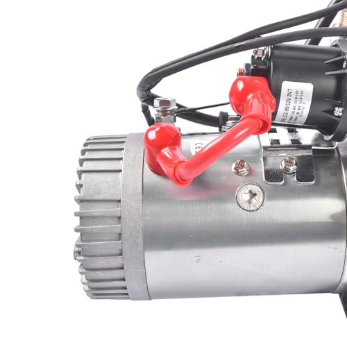 Image of 15 Quart 12V DC Hydraulic Power Unit, 3200 PSI Double Acting Hydraulic Pump with Metal Reservoir for Dump Trailers, Car Lifts, Truck Hoists, RV Leveling & Heavy Duty Applications Mixizap