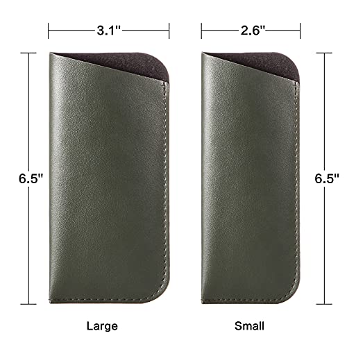 Image of TRIUMPH VISION Reading Glasses Pouch Eyeglass Sleeve Soft Case Slim 3 Pack