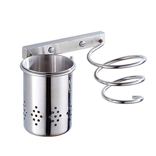 304 Edelstahl-Wandhalterung Haartrockner Bad Luftrohr Sitzwand hängenden Lagerregals Haartrockner