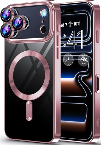 Coque iPhone 17 Pro Max MagSafe transparente antichoc 5G