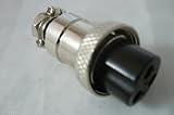 3 polig HMParts E-Scooter / Elektroroller / Midi Bike 3-poliger Ladegerät Stecker 13mm