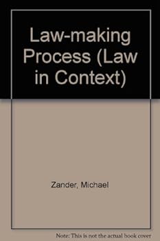 Hardcover The law-making process (Law in context) Book