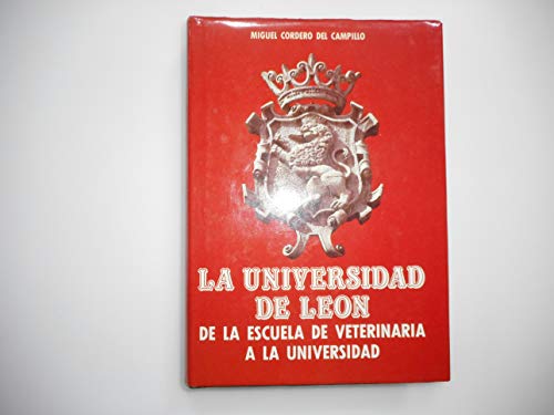 Portada de Historia de la universidad de leon