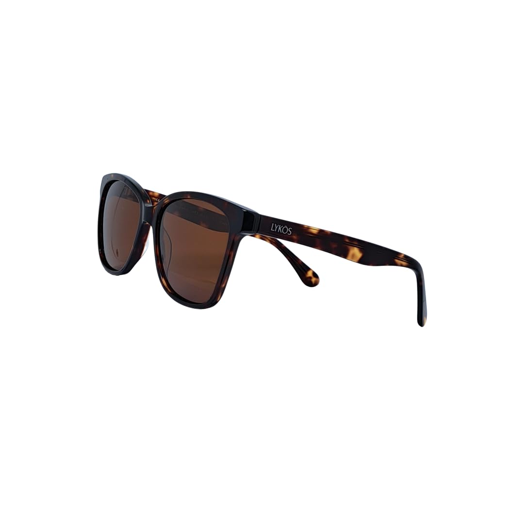 LYKÖS Kimolos -Gafas de sol polarizadas vintage hombre/mujer, BIO-acetato resistente y flexible, responsable con el medio ambiente, con protección UV400 ocular.