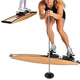 BeoyNot Advanced Ski Machines for Home Gym, 3D Cross Trainer Motion for Waist Abdomen & Leg Training, A Body Balance Workout Machine for All Ages