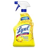 Lysol All-Purpose Cleaner - Spray - 32 fl oz (1 Quart) - Lemon Scent - Yellow
