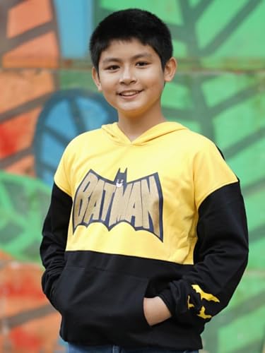 Image of Nap Chief Kids Official Characters Sweatshirt, Boys & Girls Relaxed Fit Cotton Blend Hooded, Polo & Round Neck Sweatshirt for Casual Wear