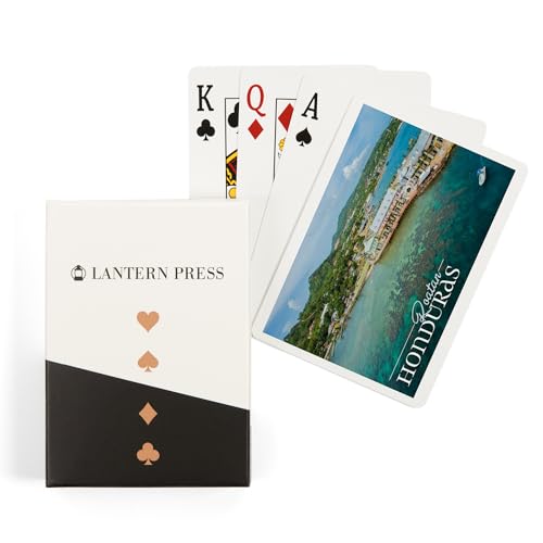 Lantern Press Naipes Roatan Honduras Póker 52 Cartas