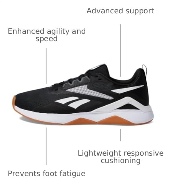 Image of Reebok Men's Nanoflex TR 2.0 Cross Training Shoes