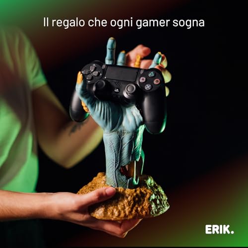 : Supporto Controller e Cuffie Gameration | Playset Gamer, Supporto Controller PS5, XBOX Series S e X, Portacuffie da scrivania Gaming, Porta Joystick PS5 e XBOX Series X e S, Nero, Vari - Gadget - Immagine 4