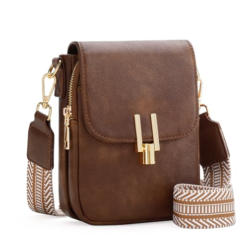 Image of GOIACII Phone Purse Crossbody Bags for Women Small Travel Wallet Touch Screen RFID Blocking