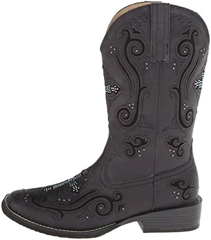 Roper Womens Faith Boot, Black, 7 | Image 7