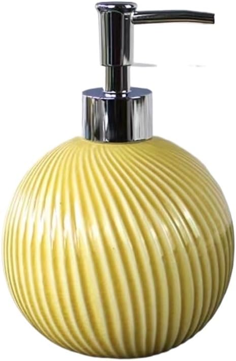 Pump Bottle Dispenser,Lotion Pump Bottles,Ceramic Soap Dispenser, Liquid Soap Dispenser For Kitchen, Lotion Dispenser, Bathroom Lotion, Lotion Bottle Liquid Soap Dispenser(Silver)