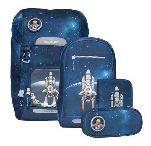 Beckmann, Schulrucksack-Set Classic Maxi Space Mission, 6-teilig,...