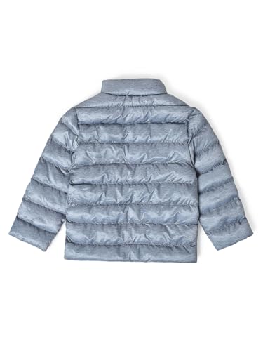 Image of Mi Arcus Purple Baby Puffer Jacket with Stand Collar for Girls Kids Infants Toddlers