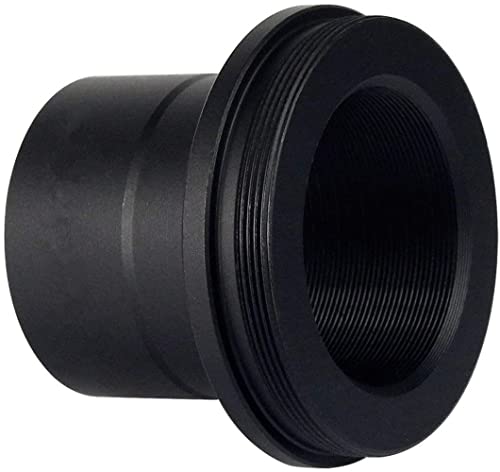 Image of T2 T Ring Adapter and T Adapter 1.25' Metal for All Canon EOS Standard EF Lenses and Telescope Microscope Camera Astrophotography Accessories