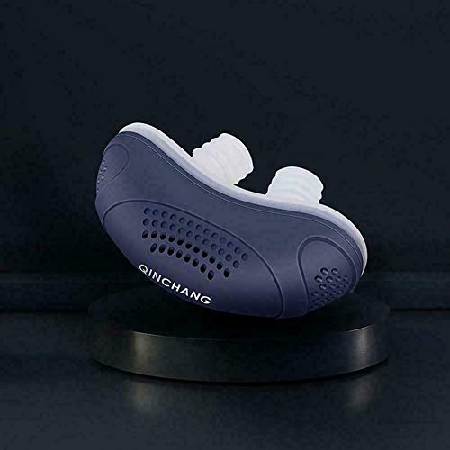 Micro Electric CPAP Noise Anti Snoring Device Sleep Stopper Aid Snore Apnea X5F3