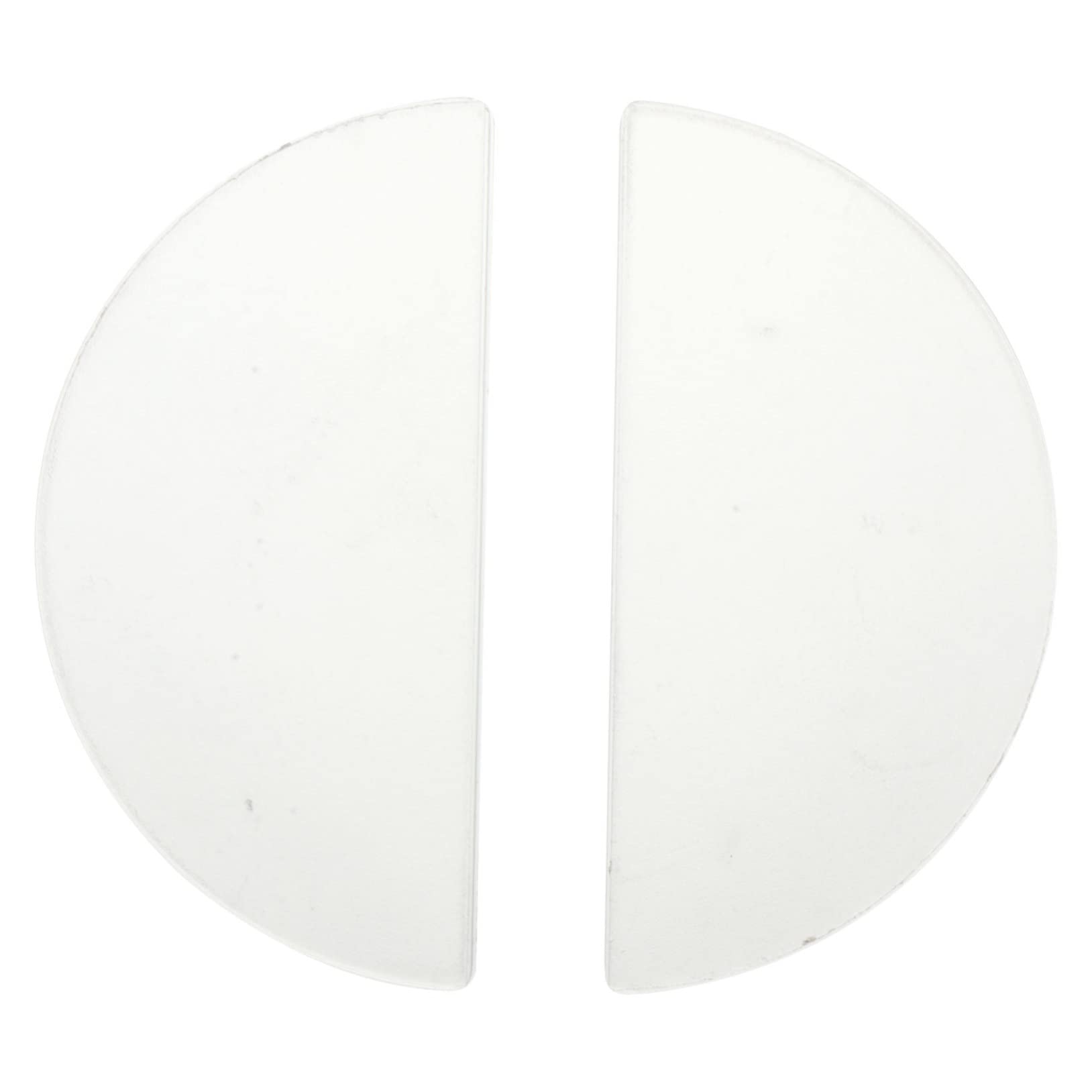 Unomor Physics Experiment Set Double Concave Convex Semicircular Optical Lenses for Education