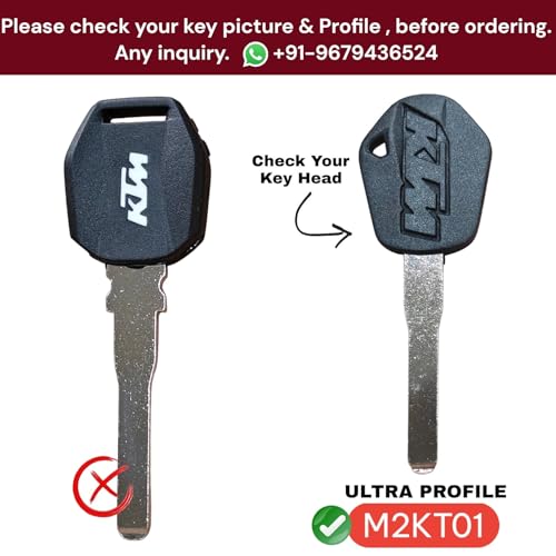 Image of KTM Bike Flip Key | Fancy Folding Key | Uncut Replacement Key Blade | Foldable Bike Key |*B1 /KT /BK /BSC*