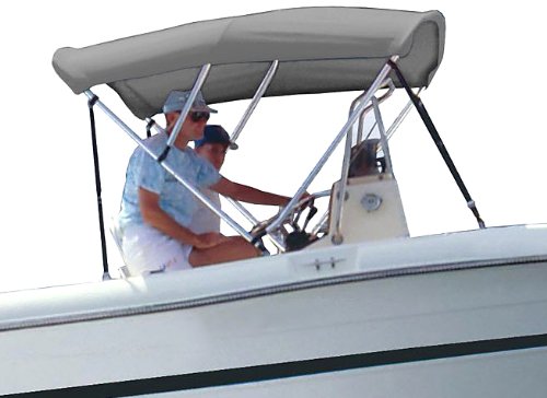 Survivor Marine Products Bimini Top (Fabric Only), Gray, 4-Feet Length x 36-Inch Height x 67-72-Inch Width