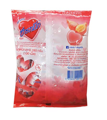 HeartBeat Candy Thai Rakam Flavored Heart Shape miniatura 2