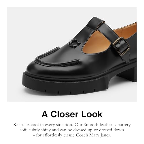 Coach Women's Liv Mary Jane Flat4