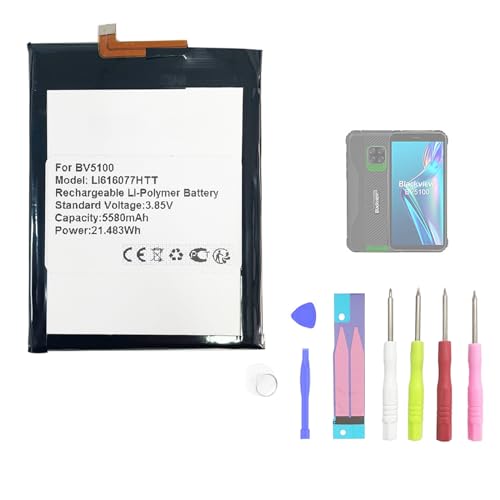 Batterie BV5100 pour Black-View avec kit d'outils inclus