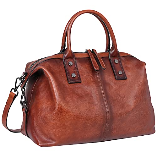 Iswee Leather Satchel Doctor Bag