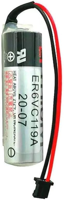 (5 Pcs) KUAN MAI ER6V/3.6V 2400mAh ER6VC119A ER6VC119B Battery for M70 PLC