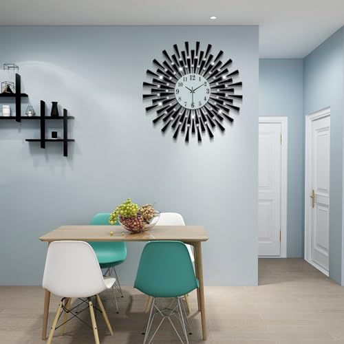 24 Inch Crystal Decorative Metal Wall Clock product