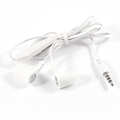 Ruilogod 45�C���` �P�[�u�� �z���C�g 3.5mm �C���C���[�C���z�� �w�b�h�z�� �}�C�N�t�� MP3�p(id:fb 6b9 62 c0a 217