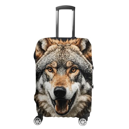 Hungry Like A Wolf Luggage Cover, Washable Elastic Suitcase Cover Protector Fit 18-32 Inch Luggage