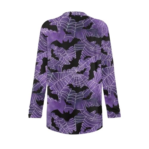 Image of Women's Lightweight Cardigans with Pockets Trendy Long Sleeve Open Front Cardigan Casual Tops Jackets Fall Oufits S-2XL