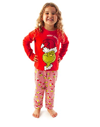 The Grinch Christmas Pajamas Family Matching PJ Sets Men, Women, Boys & Girls2
