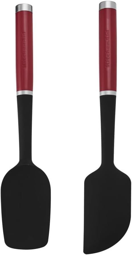Universal 2pc Silicone Spatula Set – Empire Red