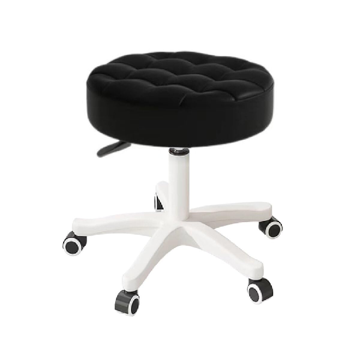 Tabouret rond réglable en similicuir pour votre salon de coiffure ou spa