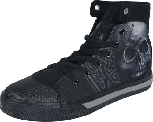 Black Premium by EMP Unisex Zapatillas Altas Negras con