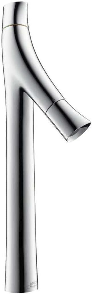 Hansgrohe 12013000 2 Handle Washbasin Fitting Axor Starck Organic 435 Without Pushrod for Washbasin, Chrome
