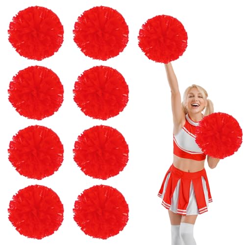 Pompons de cheerleading anti fatigue à poignée quatre doigts pour adultes