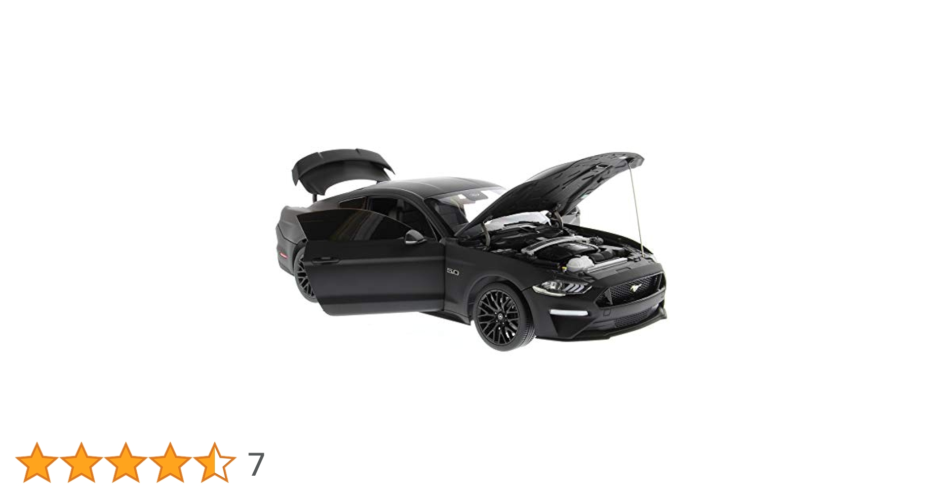 限定値下げDIECAST MASTERS FORD MUSTANG GT2019 DIECAST MASTERS 1/18 Ford Mustang GT 2019 Left Handle Matte
