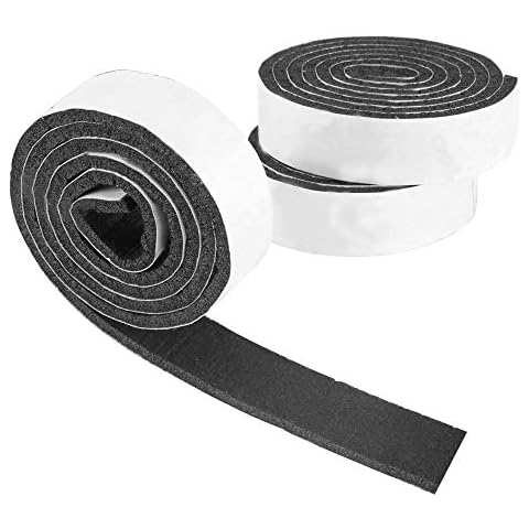 FOGAWA 3Rolls Furniture Pads Floor Protectors Heavy Duty Felt Strip Roll Self Adhesive Furniture Felt Pads Felt Chair Pads for Laminate Wooden Floors Sofa Table Legs DIY Cut into Any Shape Cover