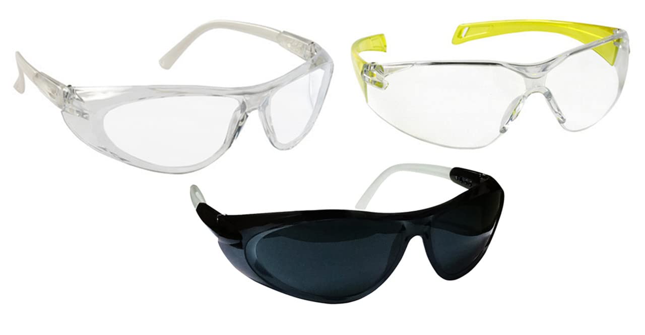 Vezual Safety Goggles UV Protected, Polycarbonate, Clear & Black Lens Power Tool, Welding, Laboratory, Wood-working (B09MBYCMCP) Amazon Price History, Amazon Price Tracker