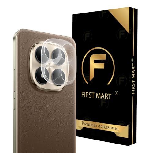 Image of FIRST MART Camera Lens Protector for Redmi Note 15 Pro Plus | 9H Tempered Glass, HD Clear, Scratch Resistant, Anti-Fingerprint, Case-Friendly | Crystal Clear, Pack of 1
