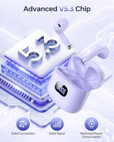 Image of KTGEE Wireless Earbuds Bluetooth 5.3 Ear Buds Headphones, 40Hrs Playback